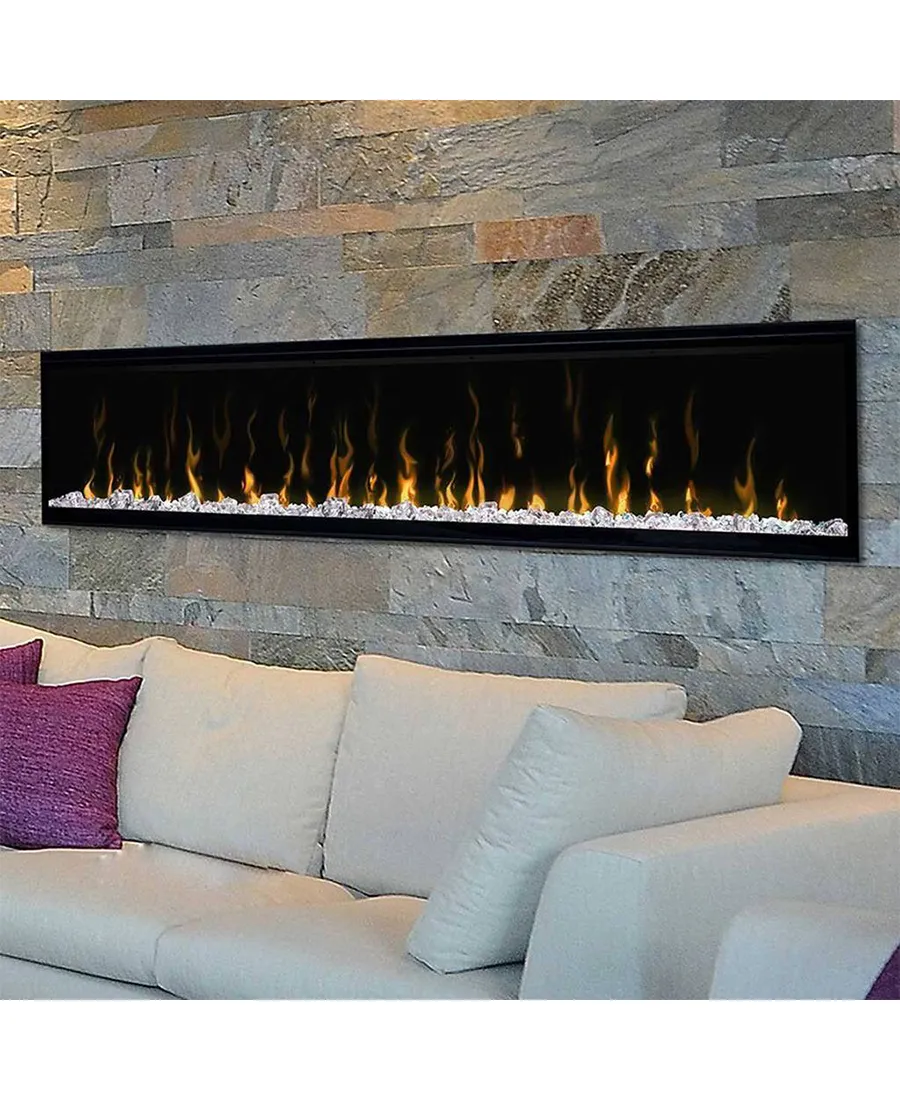 74" 'Ignite' Frameless OptiFlame Fire