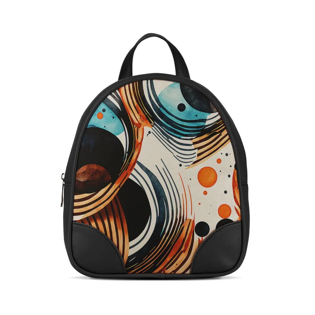 Black O Mini Backpacks Painting