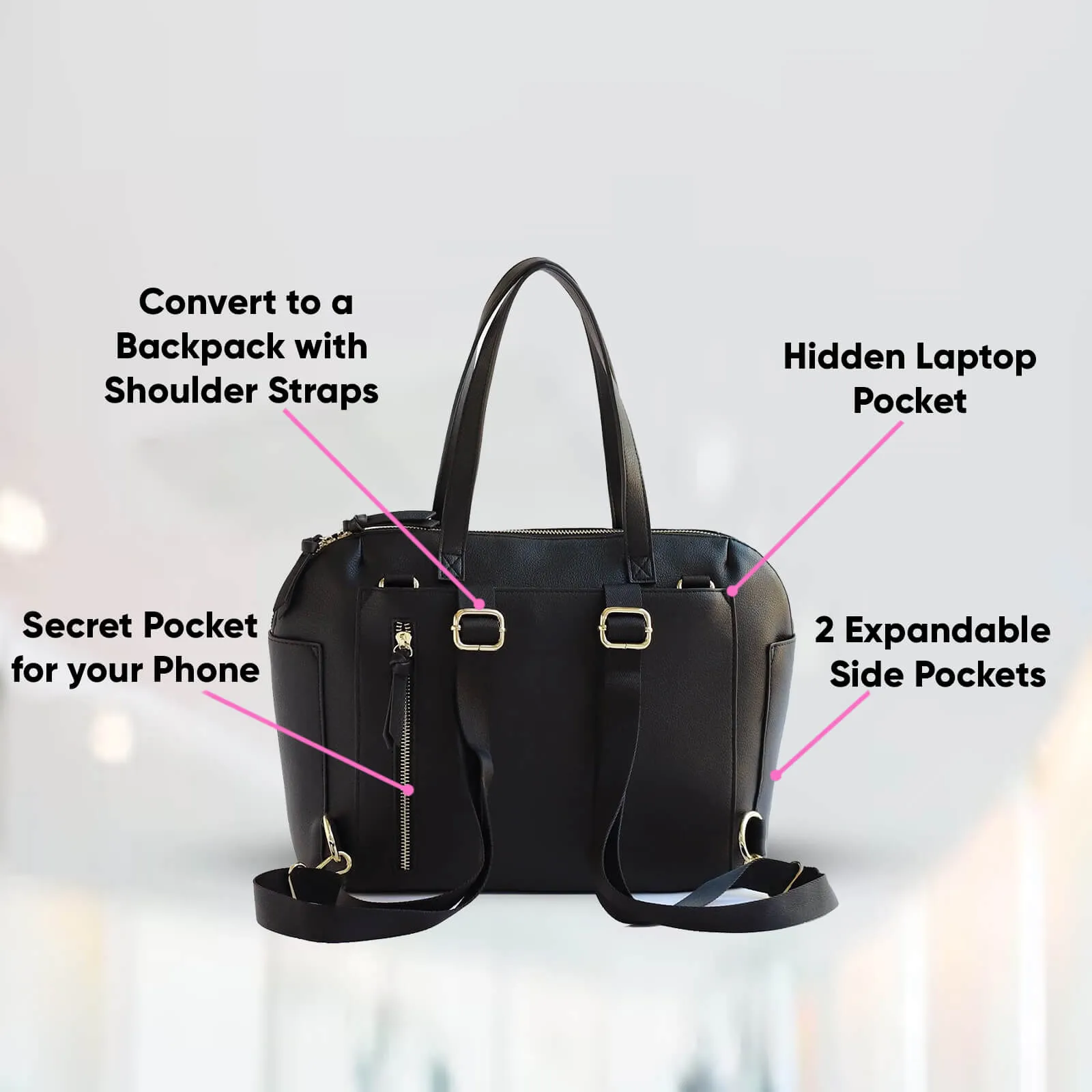 Chelsea Convertible | Black