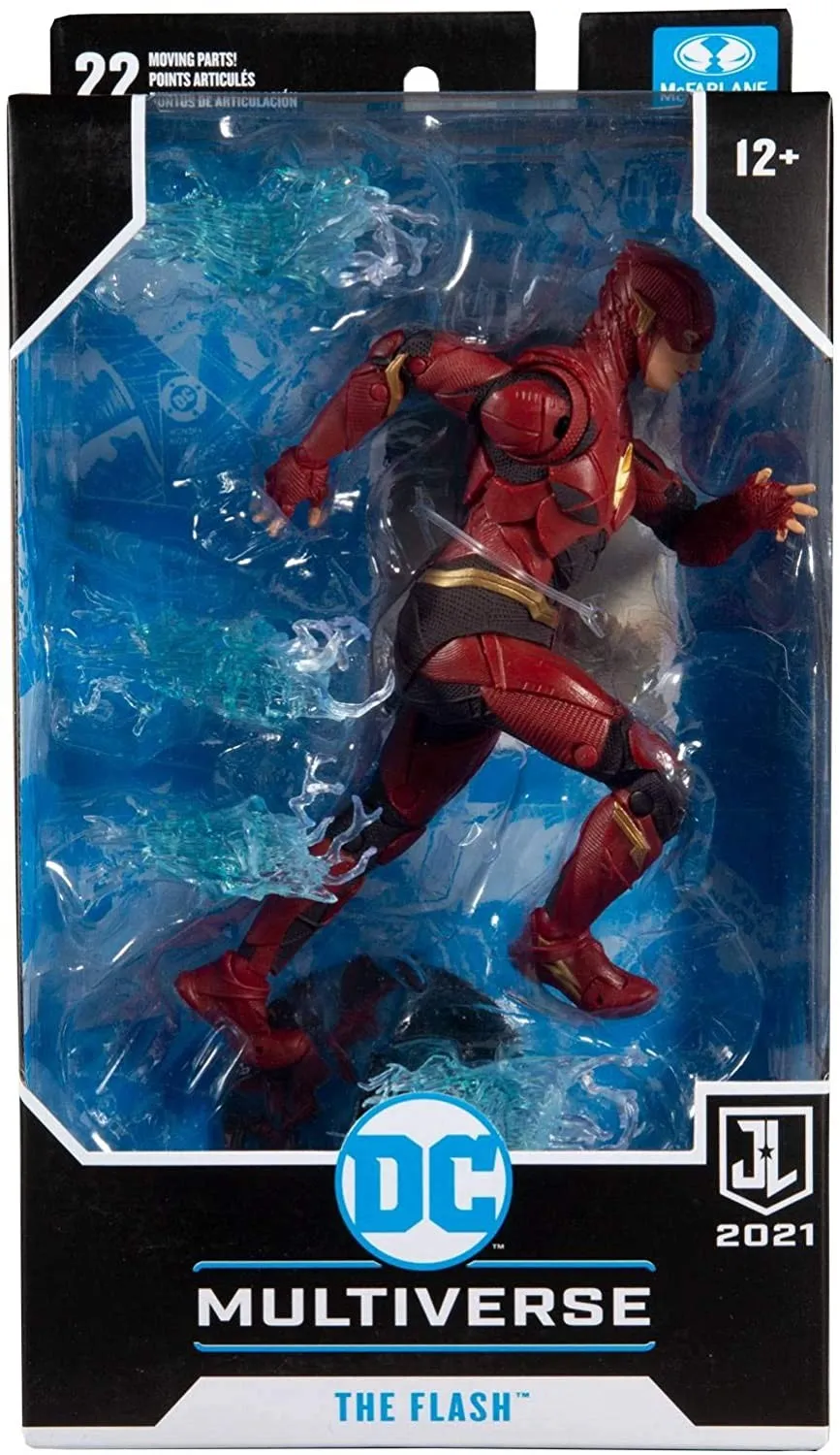 DC Multiverse Justice League Movie The Flash 7" Inch Action Figure - McFarlane Toys
