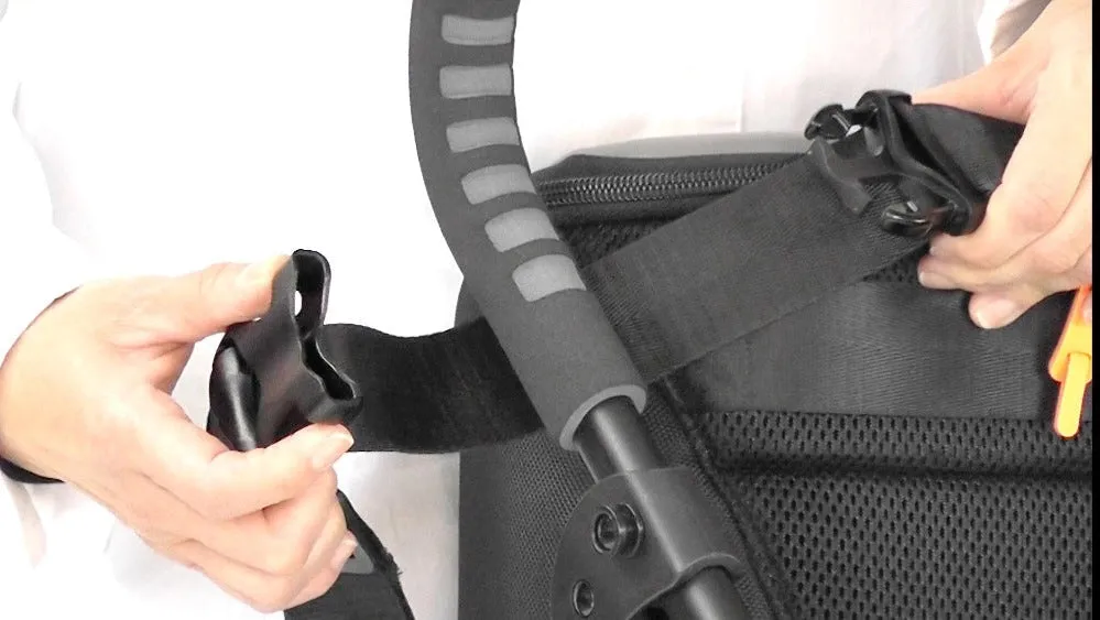 Laptop Backpack - Sleek Convertible Bag: Genuine Leather