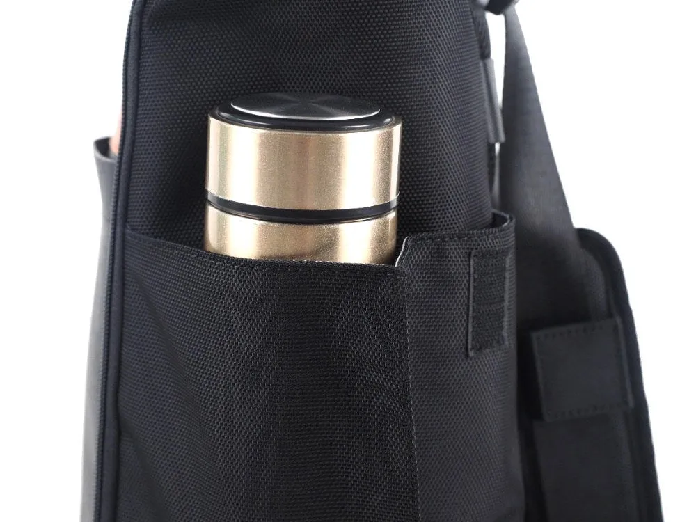 Laptop Backpack - Sleek Convertible Bag: Genuine Leather