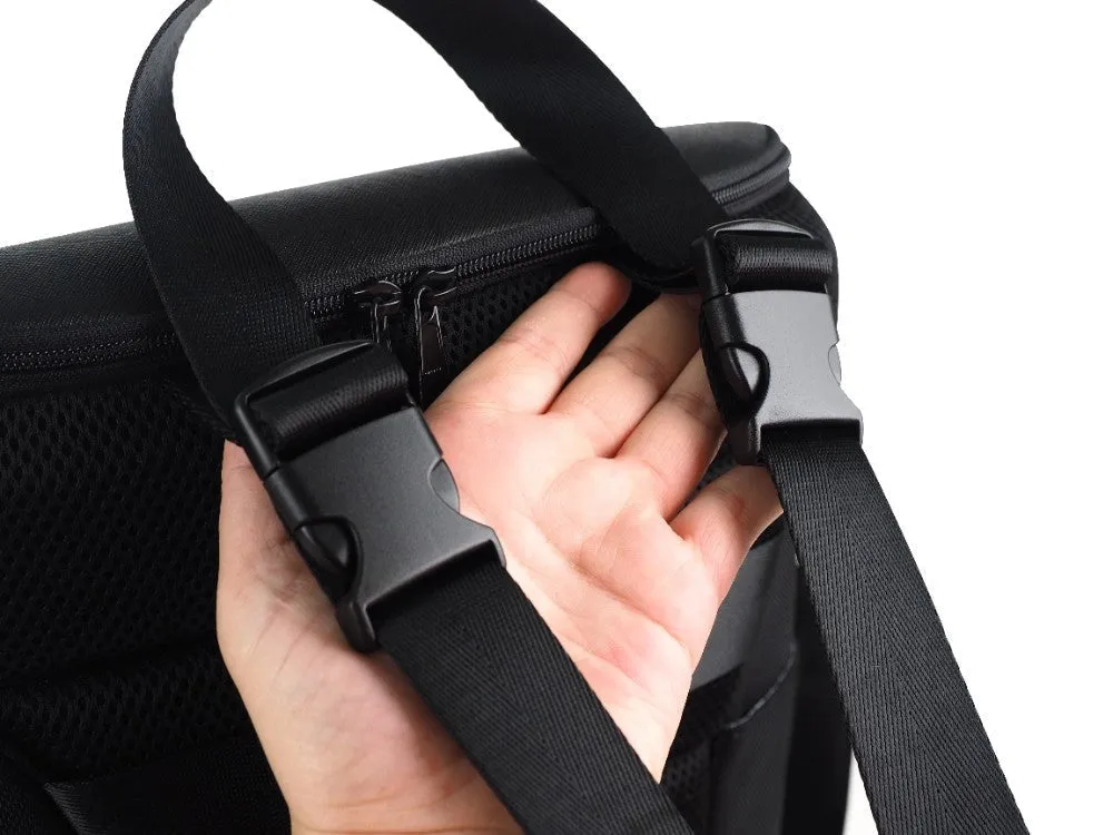 Laptop Backpack - Sleek Convertible Bag: Genuine Leather