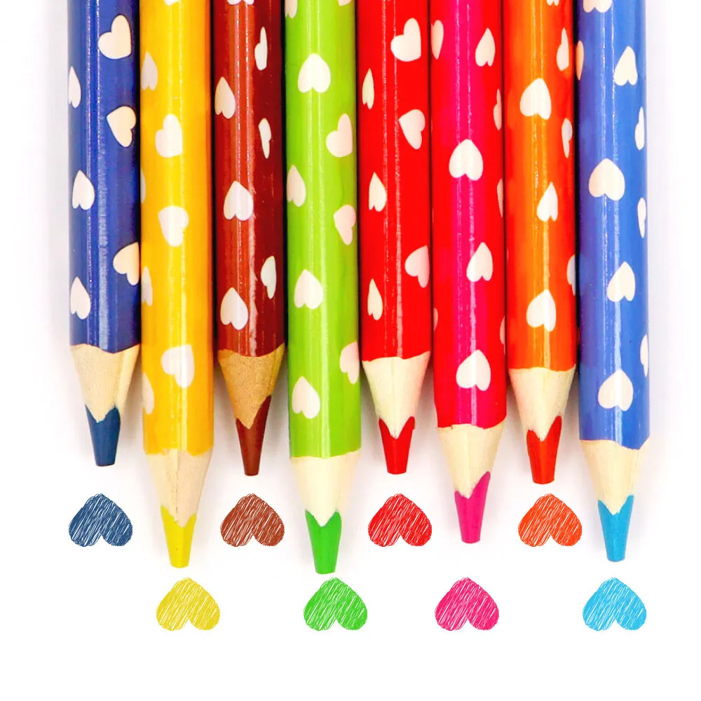 Little Fingers Chunky Colored Pencils (Set Of 8)