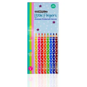 Little Fingers Chunky Colored Pencils (Set Of 8)