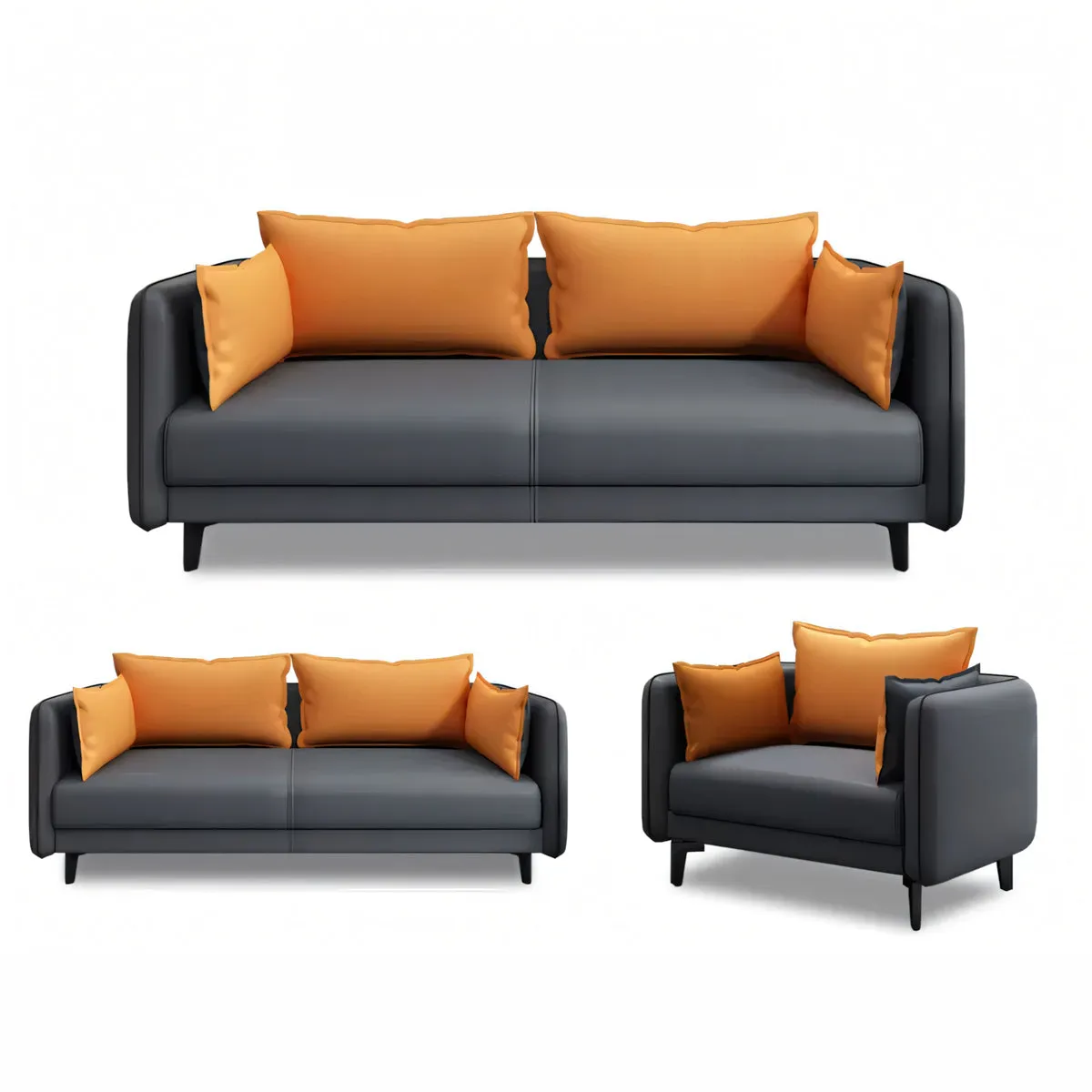New Minimalist Style Office Sofa with Simple Modern Design BGSF-1029
