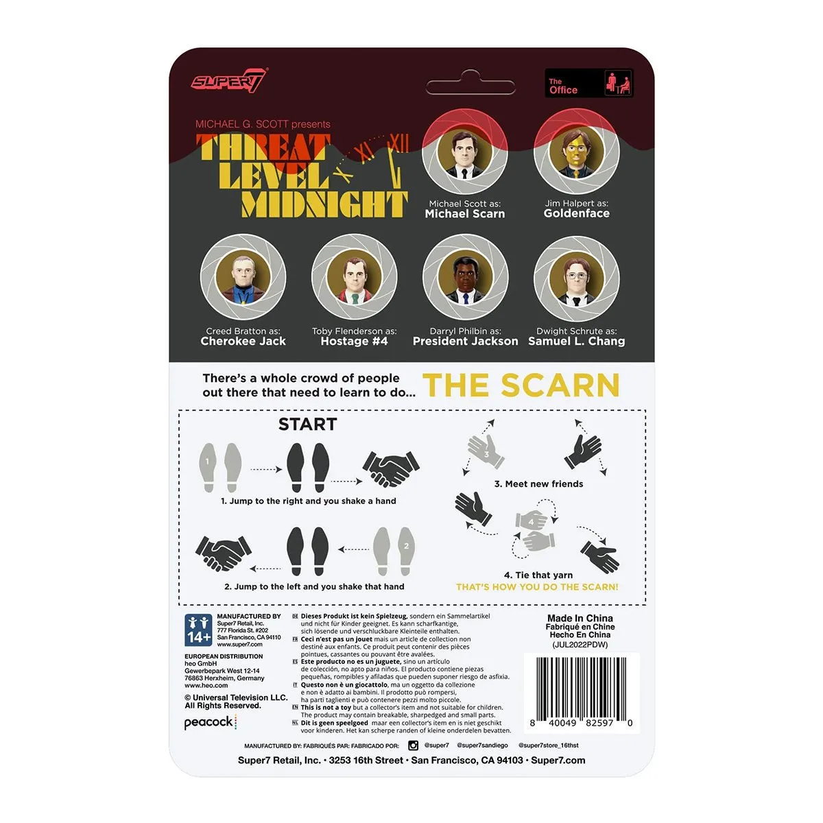 The Office Goldenface 3 3/4-Inch ReAction Figure
