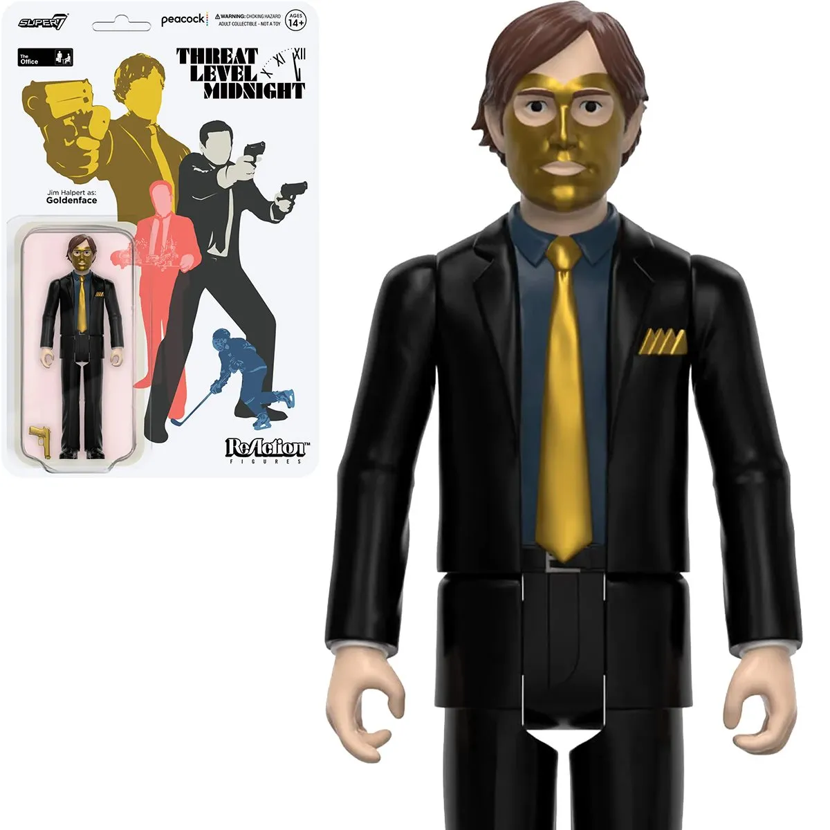 The Office Goldenface 3 3/4-Inch ReAction Figure