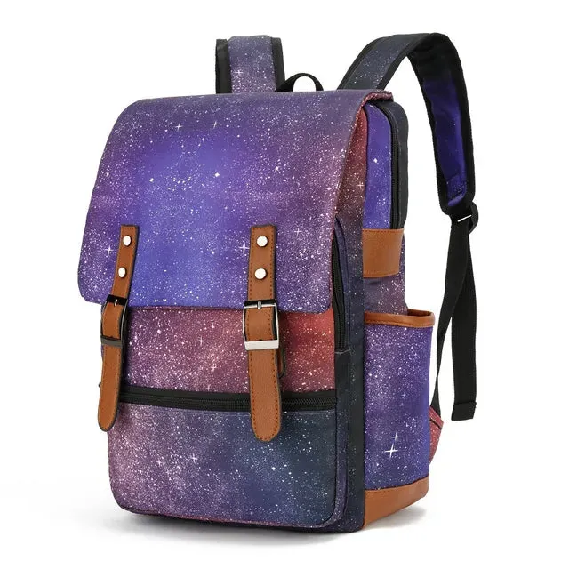 Vintage 16 inch Laptop Backpack Canvas Bags Travel Leisure Backpacks Retro Casual Bag School Bags For Teenagers
